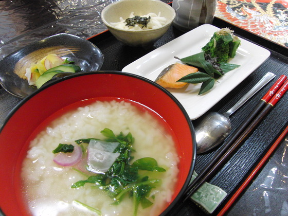 お食事 ~ 七草粥御膳 ~_e0222340_16121685.jpg