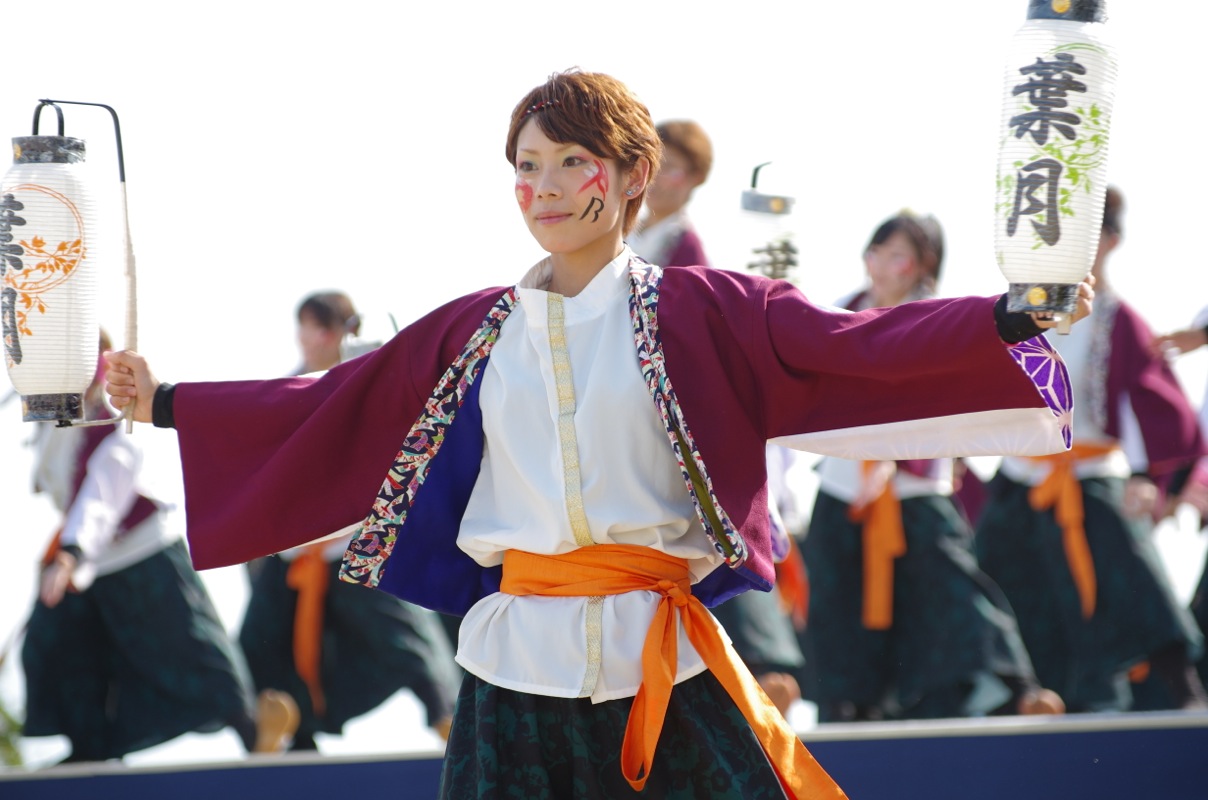 神戸よさこい２０１４その３２（葉月-HAZUKI-その１）_a0009554_2232281.jpg