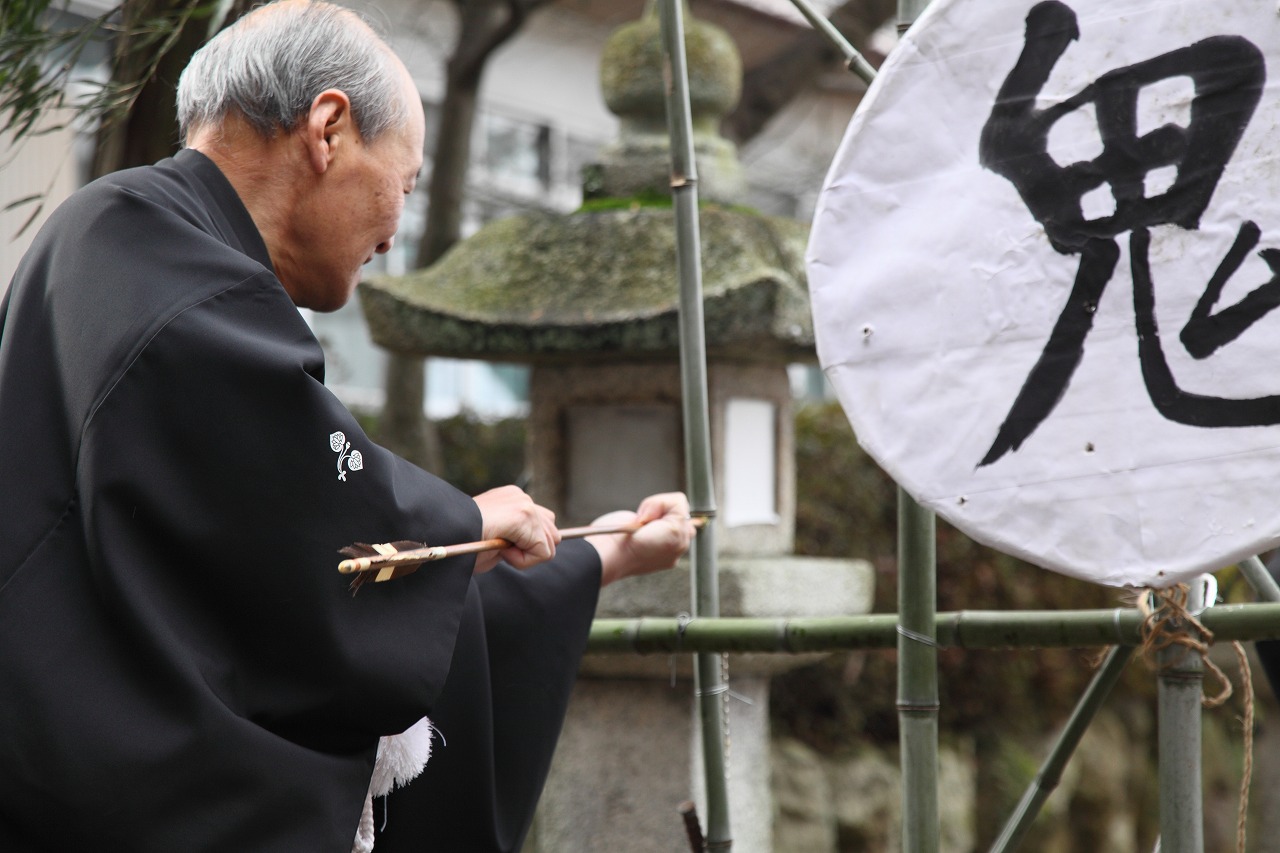 賀茂神社の弓始式_c0196076_1714535.jpg