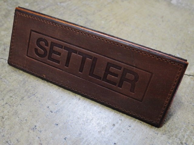 SETTLER ・・・ 各種LEATHER WALLET 色々と入荷してます。。。春財布ですョ★★★_d0152280_15555420.jpg