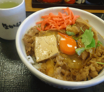 ◆【京田辺deランチ】これも値上げ？・・・牛すき丼並380円：なか卯（新田辺店）_a0004802_18415557.gif