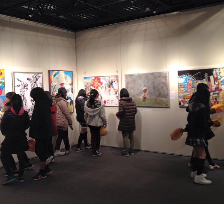 発展する「全国中学校美術部展」_b0068572_23114389.jpg