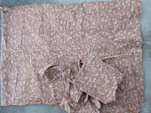 古布との偶然の出合い 高砂染 古布や麻の葉