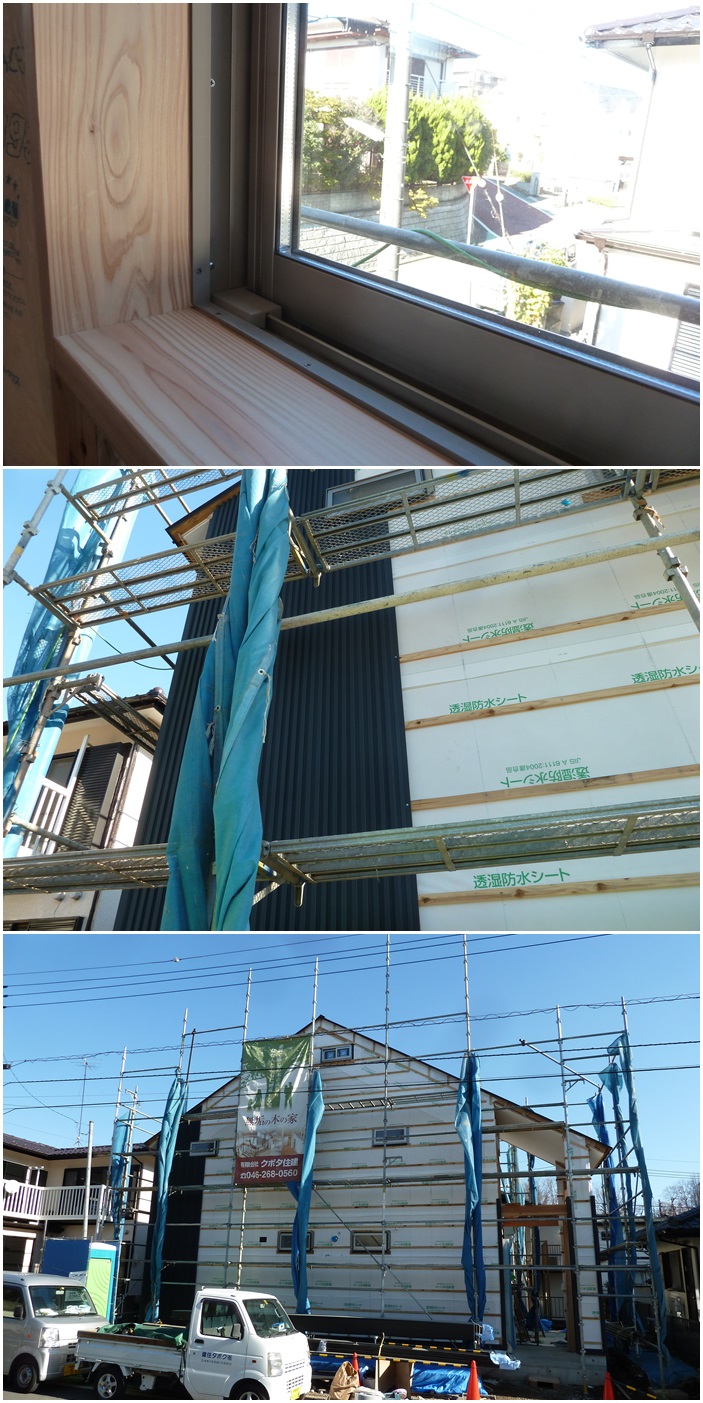 海老名市の家☆階段が付きました^^_c0152341_1262991.jpg