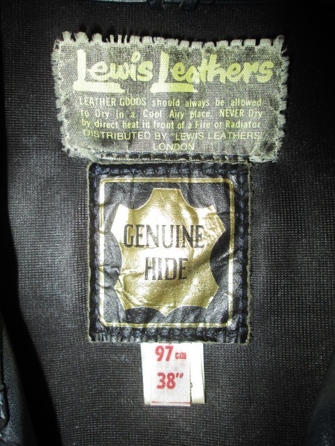 Lewis Leathers (ルイスレザーズ) ヨーロッパ ジャケット 80年代