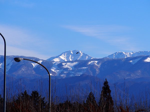 2015年1月10日　南アルプスの山並み_b0341140_18203912.jpg