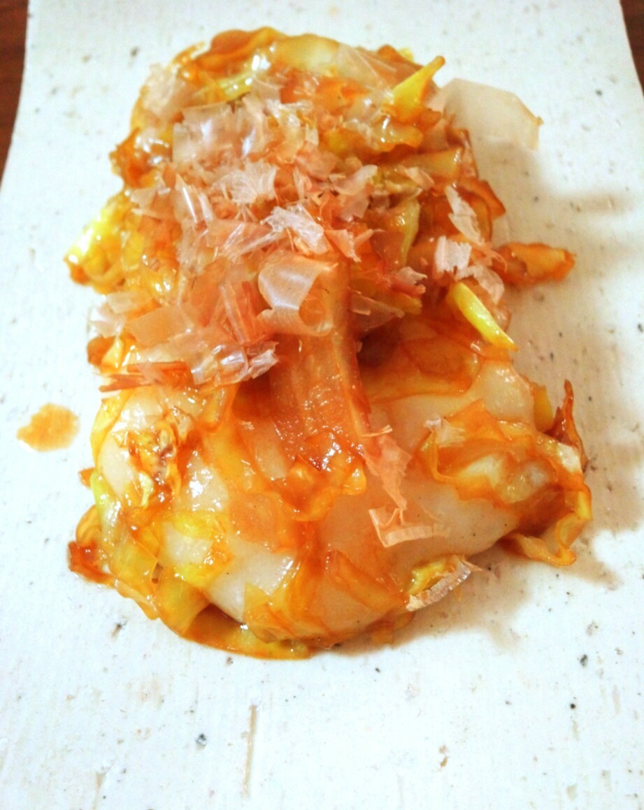 郡山の郷土料理…キャベツ餅。_f0177295_18040474.jpg