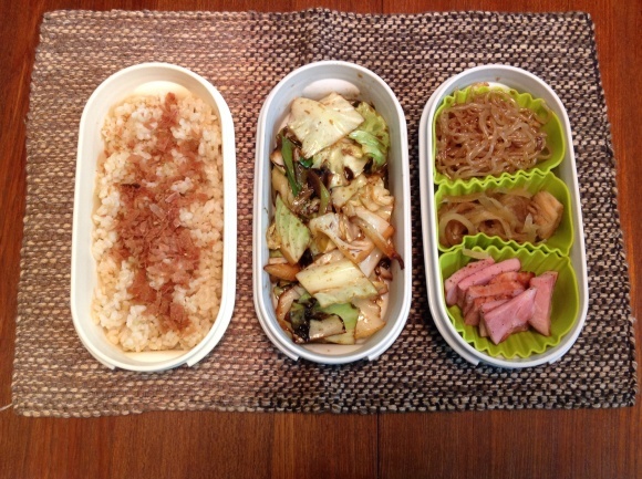 夕食用お弁当  ホタテと切り干し大根の煮物_f0314196_11313465.jpg