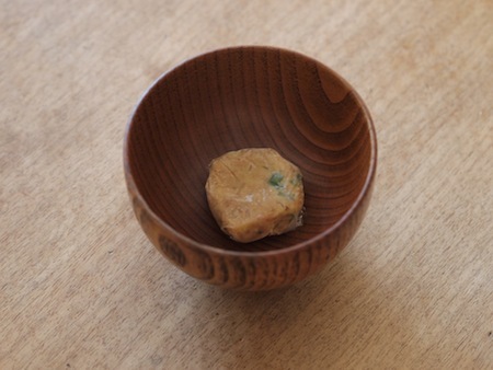 味噌玉 & ライ麦パン_a0335560_03013094.jpg