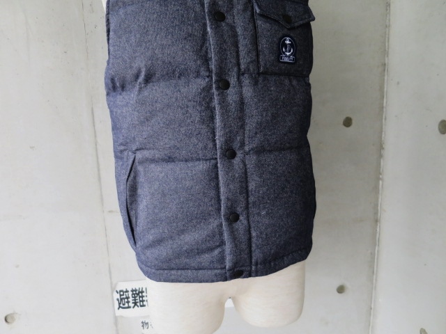 忘れてました。。。(苦笑) 久々のFIDELITY よりDENIM DOWN VEST!★!_d0152280_14122767.jpg
