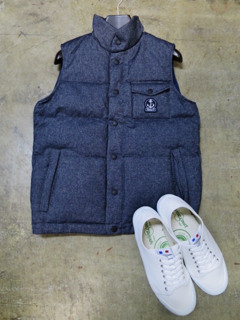 忘れてました。。。(苦笑) 久々のFIDELITY よりDENIM DOWN VEST!★!_d0152280_14133970.jpg