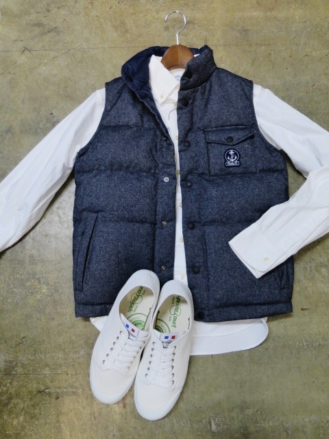 忘れてました。。。(苦笑) 久々のFIDELITY よりDENIM DOWN VEST!★!_d0152280_14134435.jpg