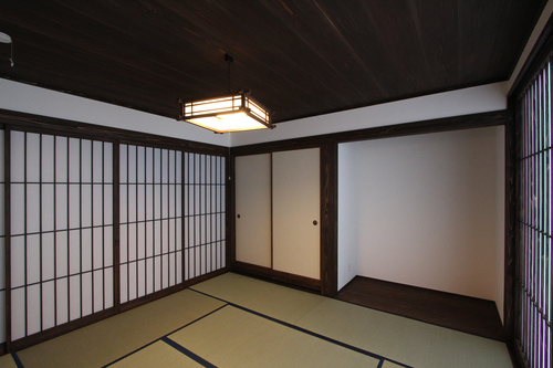 Q1住宅井川土縁 和室 家づくり西方設計