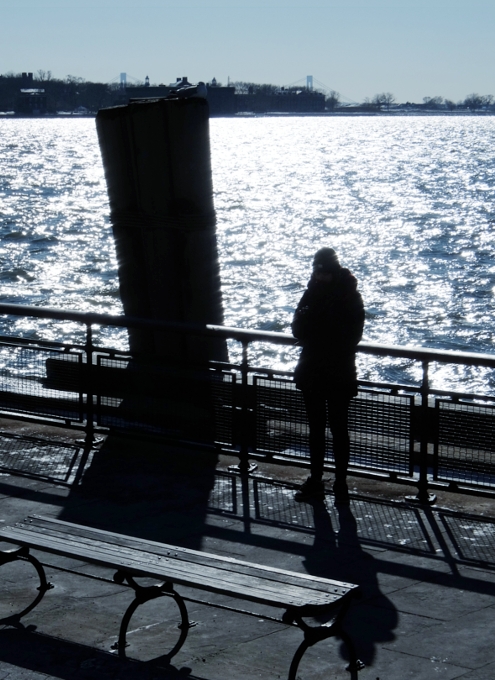 自由の女神さまに新年のご挨拶へ - 冬晴れのBattery Park_b0007805_2336133.jpg