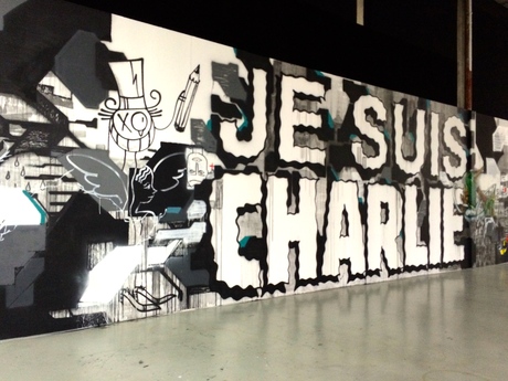 Palais de Tokyo ＃JeSuisCharlie　- パレ・ド・トーキョーにアーティストが集合_a0231632_1712429.jpg