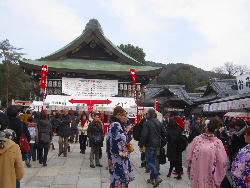 東山界隈(年末)の神社めぐり20141231_e0237645_93394.jpg
