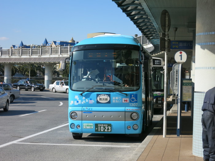 1307おさんぽバス舞浜線代走 Keiyo Resort Transit Co 1307おさんぽバス舞浜線代走 Keiyo Resort Transit Co