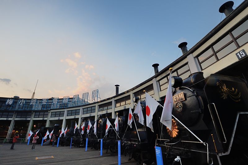 梅小路蒸気機関車館 頭出し展示&ライトアップ・其の一_f0032011_1944171.jpg
