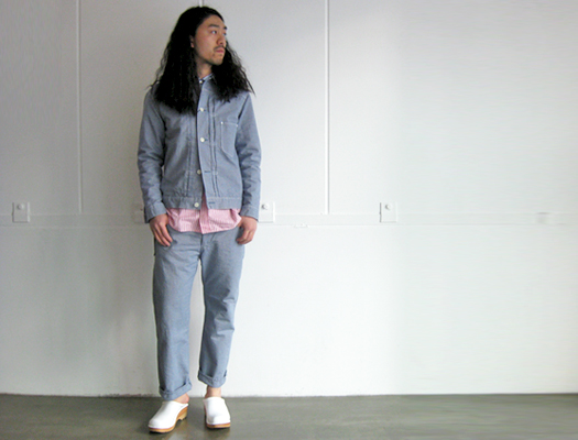 BRU NA BOINNE デニムシェフジャケット BRU NA BOINNE / L.A デニムジャンパー | weaver