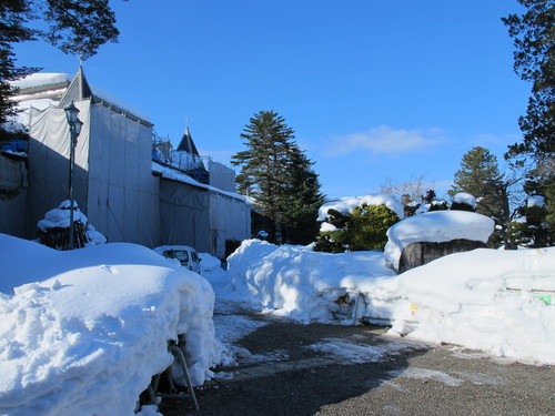 松岬公園を通って米沢キャンパスへ　１月１４日・・・６_c0075701_15561946.jpg