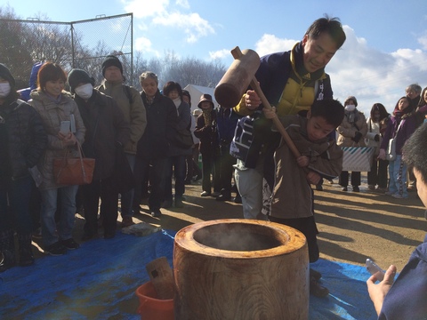 とんどやきに参加しました。_f0073301_18254228.jpg