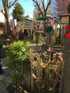 浅草七福神めぐり<3>石浜神社、吉原神社、鷲神社、矢先神社_d0082655_2340915.jpg
