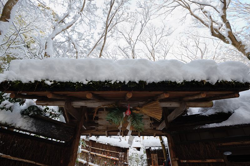 2015京の雪景色@祇王寺_f0032011_1940339.jpg