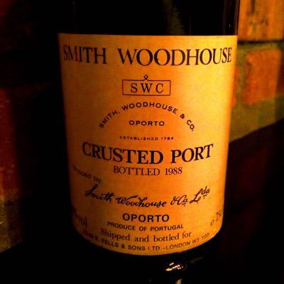 SMITH WOODHOUSE CRUSTED PORT BOTTLED1988_d0011635_21194975.jpg