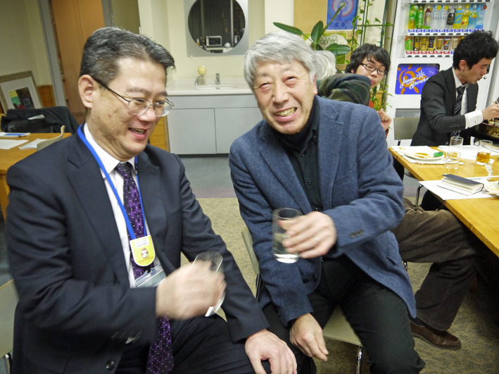 JUON NETWORK新年会で湧水ネットワークの15年を報告_c0014967_1542384.jpg