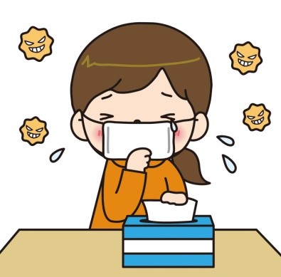 ーー鼻水止まらず!アレルギー性鼻炎~!ーーハハハーー。_d0060693_1940221.jpg