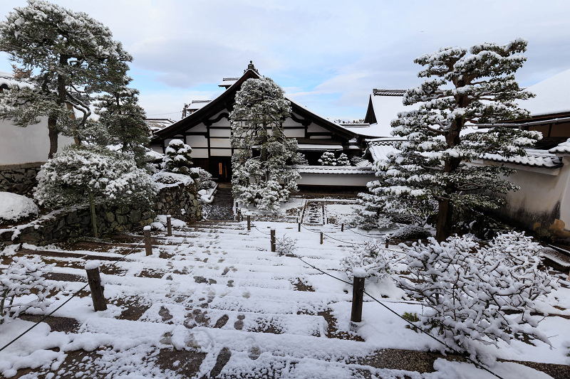 酬恩庵・一休寺の雪景色（本堂～開山堂編）_f0155048_23432151.jpg