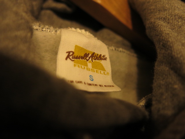 \"70\'s Russell Athletic HOODED SWEATSHIRT\"ってこんなこと。_c0140560_11244678.jpg