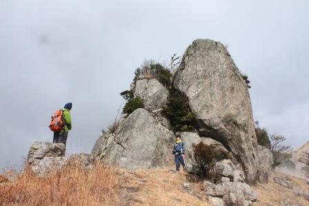 平尾台天狗岩 登頂／平成27年1月12日_d0163575_112937.jpg