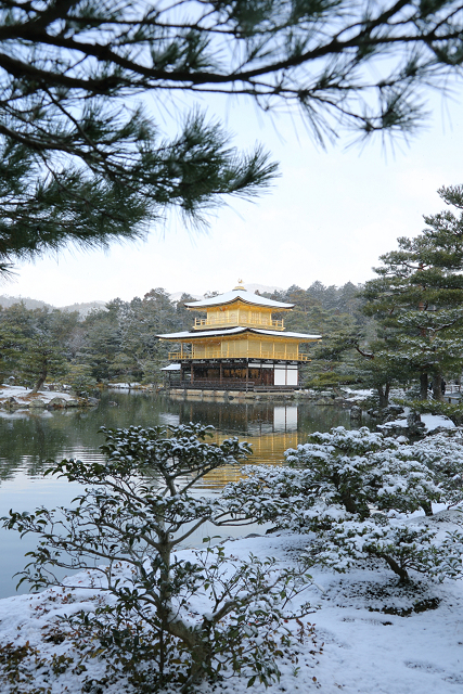 雪の金閣寺（後編）_b0169330_18132363.jpg