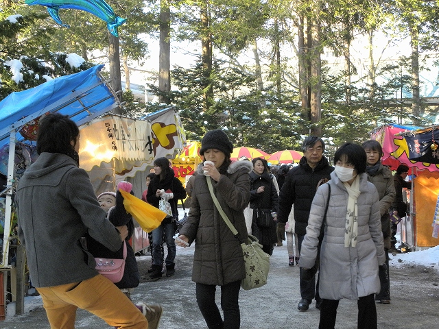 どんど焼き祭り_e0122168_14163813.jpg