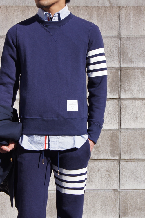 THOM BROWNE. All Navy..._c0079892_19293086.jpg