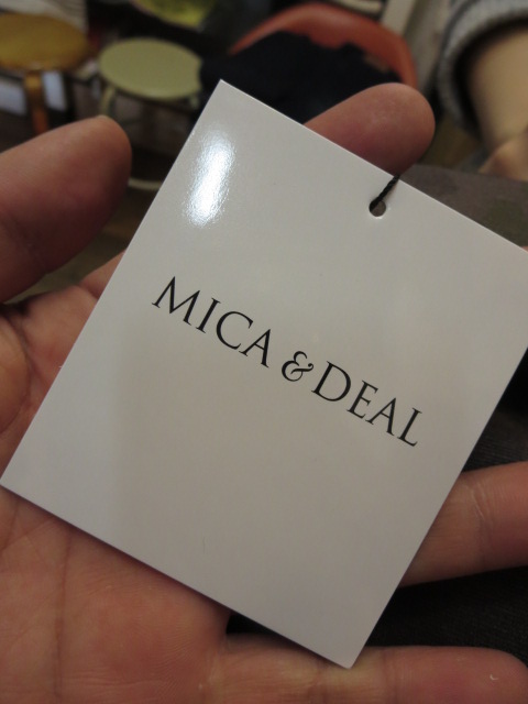 マイカ　アンド　ディール　MICA&DEAL カモフラ柄 クラッチBag　_e0076692_14383373.jpg