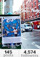 NYの写真&メッセージを紙に印刷して撮影現場に貼ってくる謎の集団、Get Up NY_b0007805_8572237.jpg