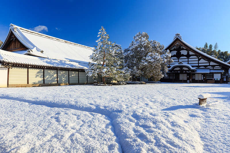 絶景・通天橋／開山堂の雪景色（東福寺）_f0155048_19482154.jpg