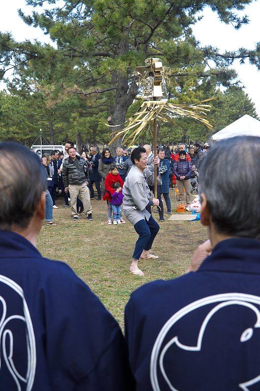 横浜　海の公園・どんど焼き（１月１７日）_c0057265_13572043.jpg