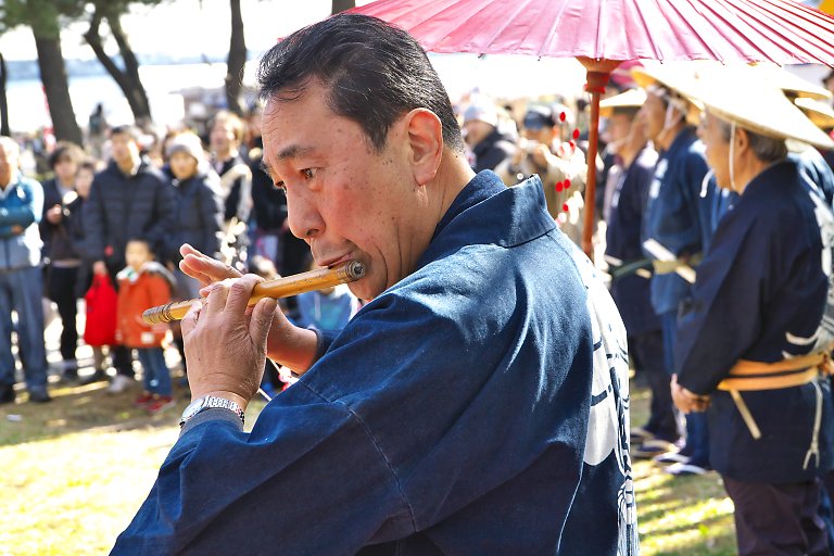 横浜　海の公園・どんど焼き（１月１７日）_c0057265_13584632.jpg