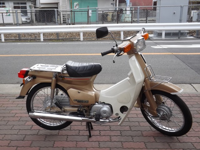 角目カブ９０ゴールド中古車売約済み！ : モーターヘッド サイクルショップ