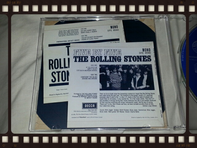 THE ROLLING STONES / THE ROLLING STONES & FIVE BY FIVE_b0042308_2343109.jpg