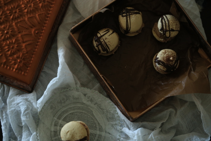 挽きたてアーモンドミールと栗とチョコレートのマカロン ｊｕｎ ｊｕｎと私