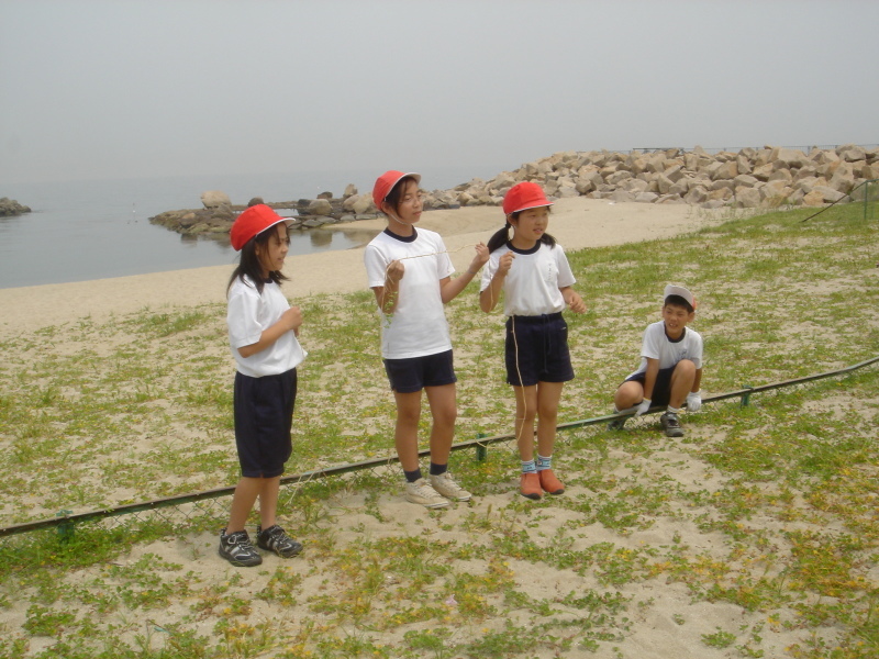 箱作小学校５年学習サポート[学年交流会]_c0108460_22435055.jpg