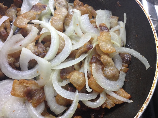 パンチェッタ丼_a0136671_1531495.jpg