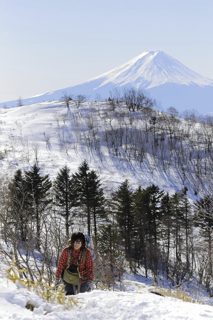 青空のSNOW HIKING＠大菩薩嶺　2015.1.17(日)_c0213096_14582791.jpg