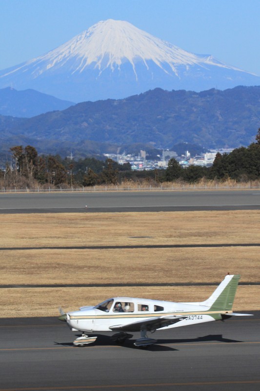 富士山静岡空港の夕焼け_a0188405_00191113.jpg