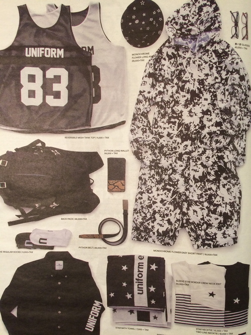 uniform experiment 2015 S/S COLLECTION 1.24 sat. START!!_c0079892_19494912.jpg