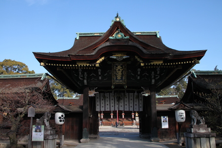 北野天満宮 梅花の兆し_e0048413_1054426.jpg